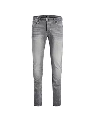 JACK & JONES | Jeans Slim Fit JJIGLENN JJICON | grau