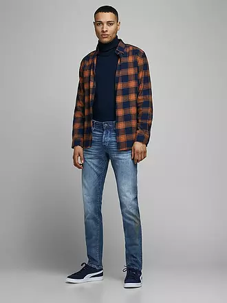 JACK & JONES | Jeans Slim Fit JJIGLENN JJICON | blau