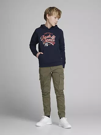 JACK & JONES | Jungen Cargohose Slim Fi  JPSTPAUL | olive