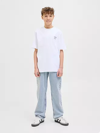 JACK & JONES | Jungen Jeans Regular Fit JJICHRIS JJORIGINAL | hellblau