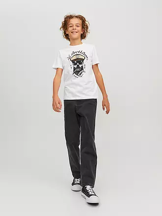 JACK & JONES | Jungen Jeans Regular Fit JJICHRIS | schwarz