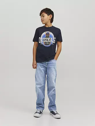 JACK & JONES | Jungen Jeans Relaxed Fit JJICHRIS JJORIGINAL | hellblau