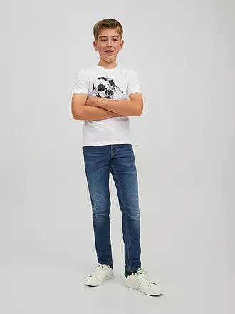 JACK & JONES | Jungen Jeans Slim Fit JJIGLENN JJORIGINAL | blau