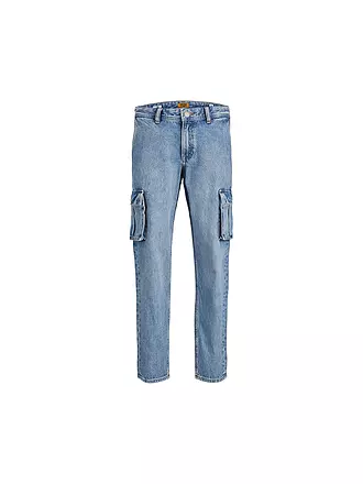 JACK & JONES | Jungen Jeans Straight Fit JJICHRIS | blau