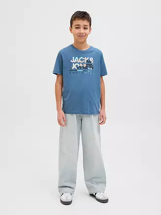 JACK & JONES | Jungen Jeans Tapered Fit | hellblau