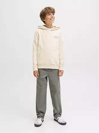JACK & JONES | Jungen Kapuzensweater - Hoodie JJEBRANDES | creme