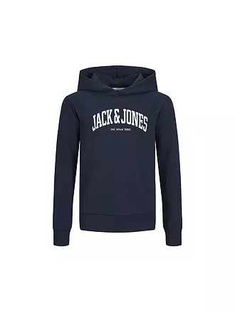 JACK & JONES | Jungen Kapuzensweater - Hoodie JJEJOSH | schwarz