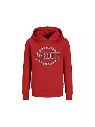 JACK & JONES | Jungen Kapuzensweater - Hoodie JJELOGO | hellgrün