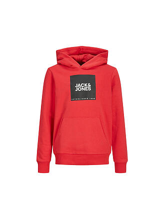 JACK & JONES | Jungen Kapuzensweater - Hoodie JJLOCK | rot