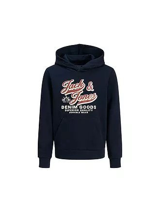 JACK & JONES | Jungen Kapuzensweater JJELOGO | blau