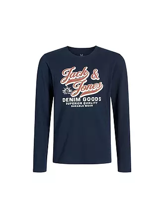 JACK & JONES | Jungen Langarmshirt JJELOGO | dunkelblau