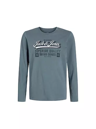 JACK & JONES | Jungen Langarmshirt JJELOGO | blau