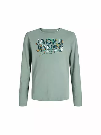 JACK & JONES | Jungen Langarmshirt JJGEPLAS | hellgrün
