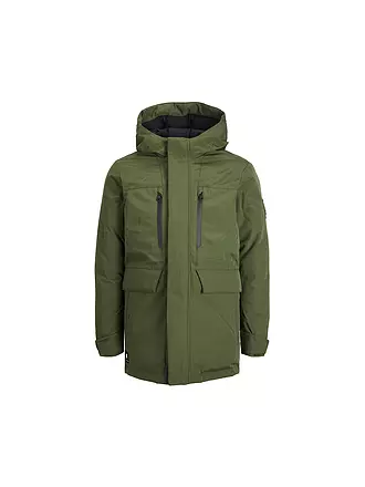 JACK & JONES | Jungen Parka JCOBACH | dunkelgrün