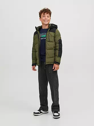 JACK & JONES | Jungen Steppjacke JCOOTIS | dunkelrot