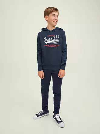 JACK & JONES | Jungen Sweater JJELOGO | dunkelblau