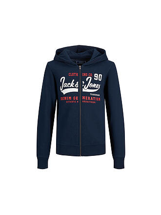 JACK & JONES | Jungen Sweatjacke JJELOGO | hellgrau