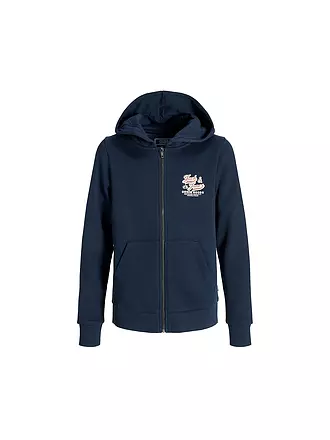 JACK & JONES | Jungen Sweatjacke JJELOGO | dunkelblau