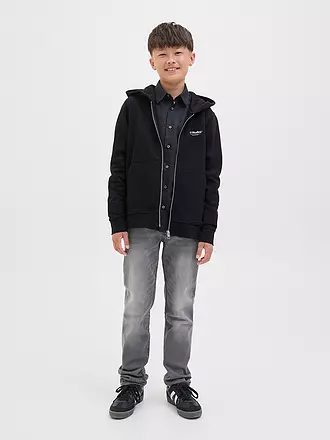 JACK & JONES | Jungen Sweatjacke JJESOHO | schwarz