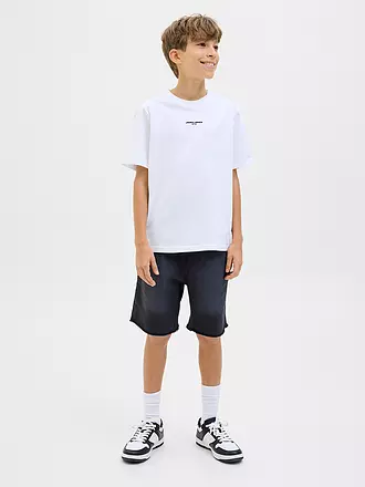 JACK & JONES | Jungen Sweatshorts JPSTBILL | schwarz