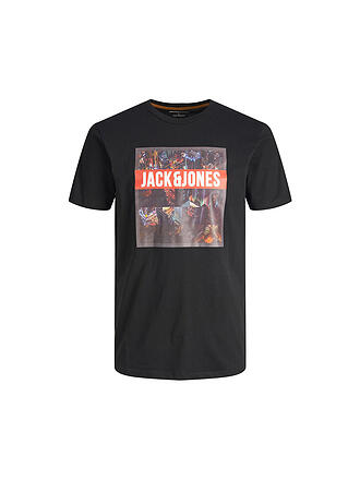 JACK & JONES | Jungen T-Shirt  JJCLUB | schwarz
