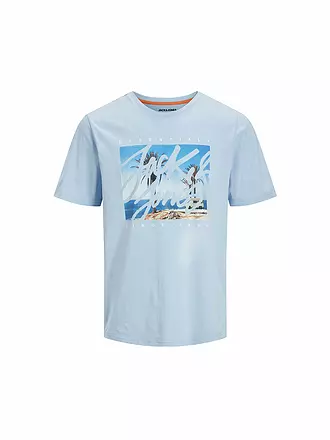 JACK & JONES | Jungen T-Shirt JJCOLTON | hellblau