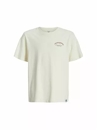 JACK & JONES | Jungen T-Shirt JJEBRANDES | creme