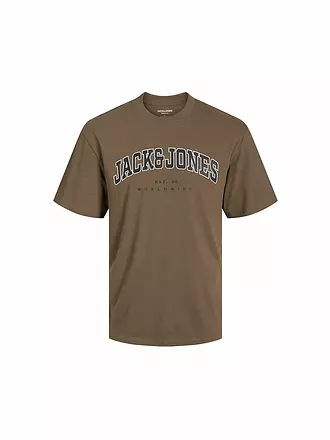JACK & JONES | Jungen T-Shirt JJECALEB | braun