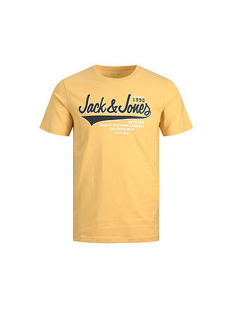 JACK & JONES | Jungen T-Shirt JJELOGO | gelb