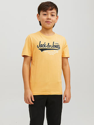 JACK & JONES | Jungen T-Shirt JJELOGO | gelb
