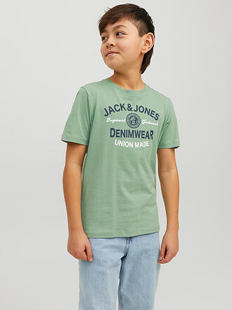 JACK & JONES | Jungen T-Shirt JJELOGO | mint