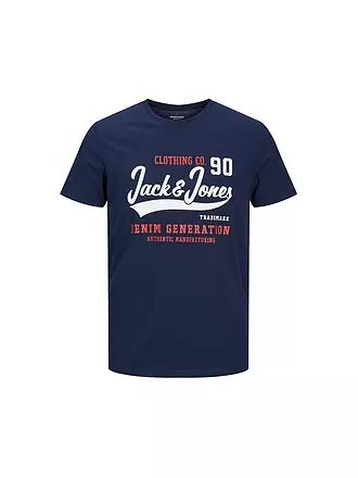 JACK & JONES | Jungen T-Shirt JJELOGO | dunkelblau