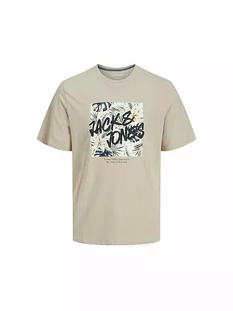 JACK & JONES | Jungen T-Shirt JJHAWAII | beige