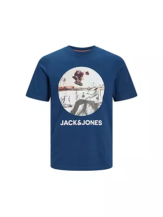 JACK & JONES | Jungen T-Shirt JJNAVIN | blau