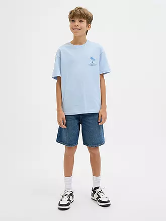 JACK & JONES | Jungen T-Shirt JJSUMMER | hellblau