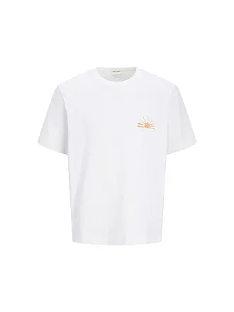 JACK & JONES | Jungen T-Shirt JORCANGGU SUMMER PICTURE | weiss