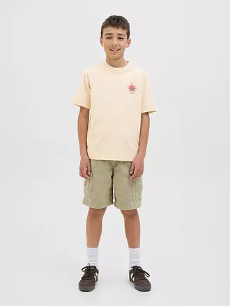 JACK & JONES | Jungen T-Shirt JORCANGGU SUMMER | beige