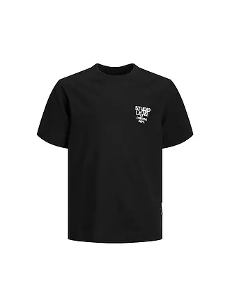 JACK & JONES | Jungen T-Shirt JORSILVERLAKE | schwarz