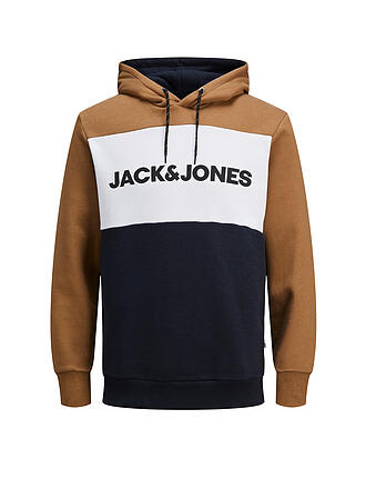 JACK & JONES | Kapuzensweater - Hoodie JJELOGO | braun