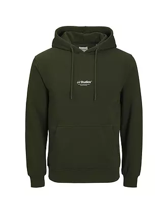 JACK & JONES | Kapuzensweater - Hoodie JJESOHO | olive