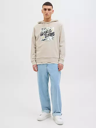 JACK & JONES | Kapuzensweater - Hoodie JJHAWAII | beige