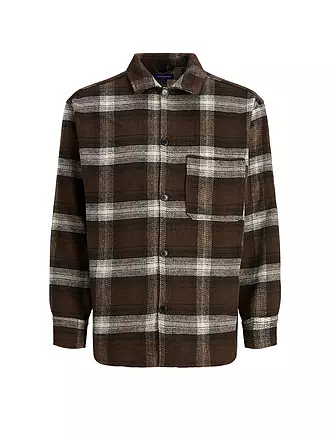 JACK & JONES | Overshirt JORZAC | dunkelgrün