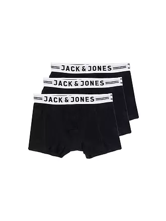 JACK & JONES | Pants 3er Pkg Sense | schwarz