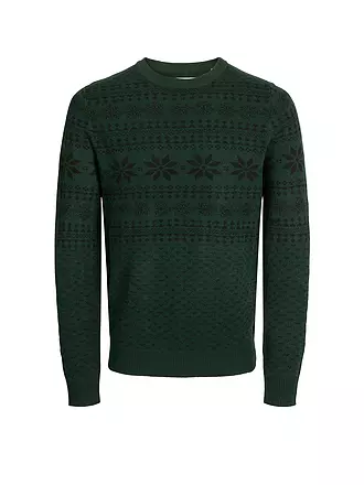 JACK & JONES | Pullover JJXMAS GABRIEL | dunkelblau