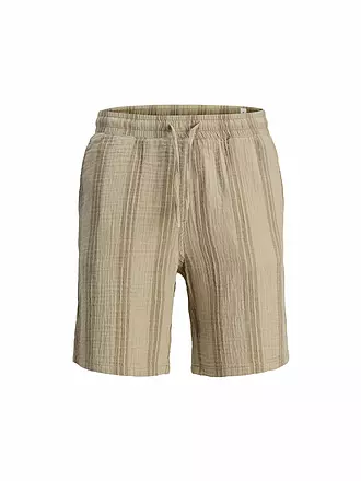 JACK & JONES | Shorts JPSTJAIDEN PATRAS | hellbraun