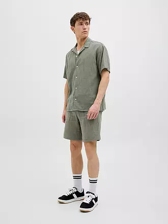 JACK & JONES | Shorts JPSTJAIDEN PATRAS | olive