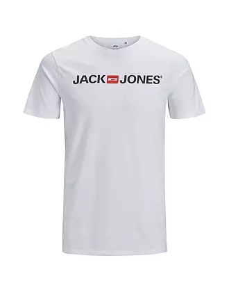 JACK & JONES | T-Shirt JJECORP | weiss