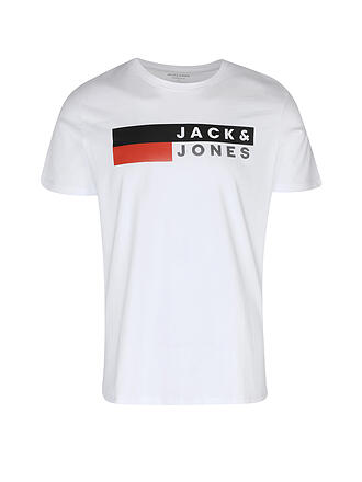 JACK & JONES | T-Shirt JJECORP | weiss