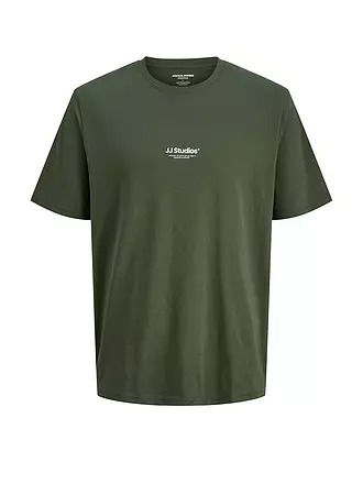 JACK & JONES | T-Shirt JJESOHO | olive