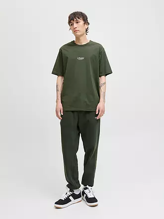 JACK & JONES | T-Shirt JJESOHO | olive